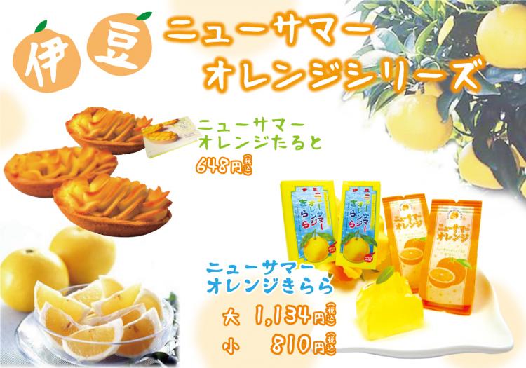 ニューサマーオレンジシリーズ|あかざわ海産|Mog合同会社 伊豆高原体験の里